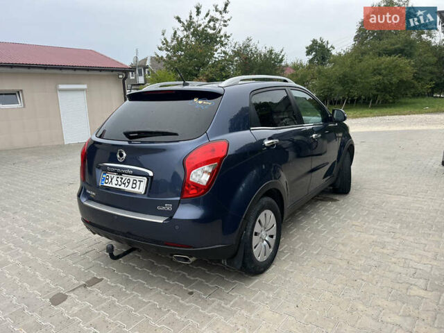 Синий Cанг Йонг Корандо, объемом двигателя 2 л и пробегом 104 тыс. км за 10500 $, фото 3 на Automoto.ua