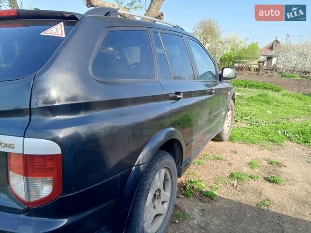 Чорний Cанг Йонг Kyron, об'ємом двигуна 2 л та пробігом 312 тис. км за 4500 $, фото 1 на Automoto.ua