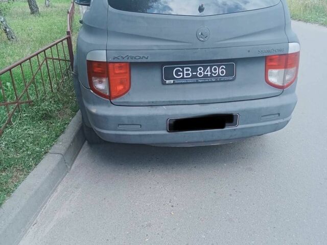 Чорний Cанг Йонг Kyron, об'ємом двигуна 2 л та пробігом 300 тис. км за 4500 $, фото 8 на Automoto.ua