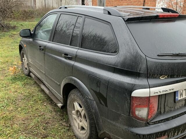 Чорний Cанг Йонг Kyron, об'ємом двигуна 2 л та пробігом 250 тис. км за 3600 $, фото 2 на Automoto.ua
