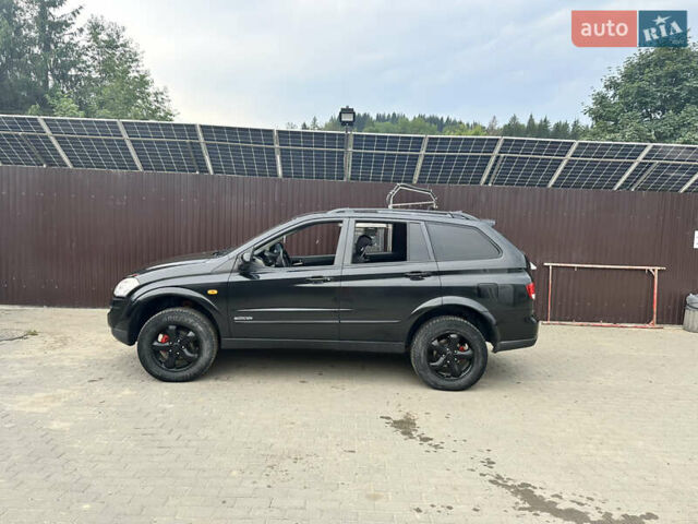 Чорний Cанг Йонг Kyron, об'ємом двигуна 2 л та пробігом 258 тис. км за 7299 $, фото 6 на Automoto.ua