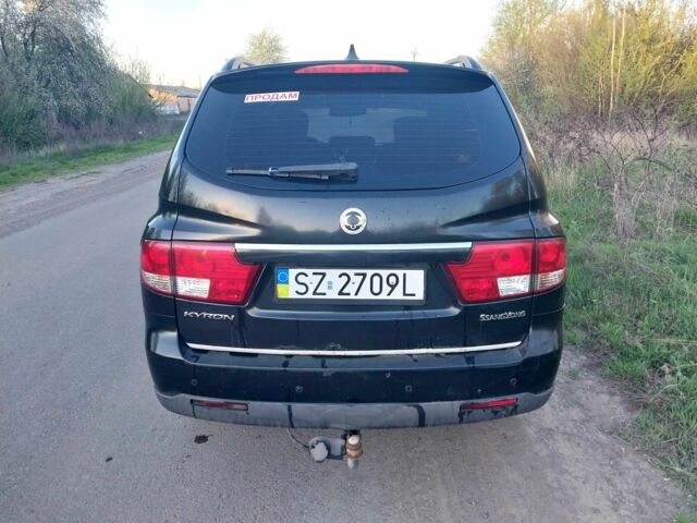 Чорний Cанг Йонг Kyron, об'ємом двигуна 2 л та пробігом 200 тис. км за 4500 $, фото 6 на Automoto.ua
