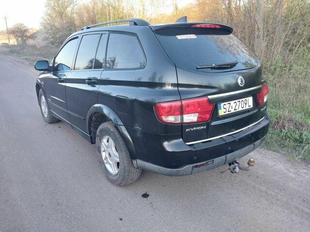 Чорний Cанг Йонг Kyron, об'ємом двигуна 2 л та пробігом 200 тис. км за 4500 $, фото 7 на Automoto.ua