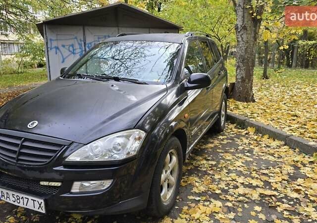 Черный Cанг Йонг Кирон, объемом двигателя 2 л и пробегом 284 тыс. км за 5000 $, фото 4 на Automoto.ua