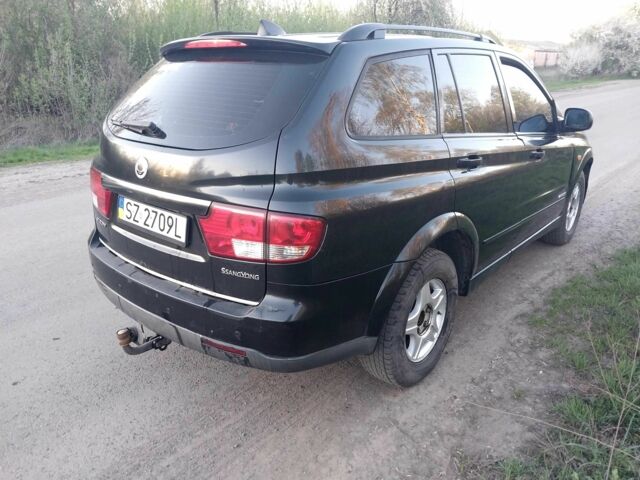 Чорний Cанг Йонг Kyron, об'ємом двигуна 2 л та пробігом 200 тис. км за 4500 $, фото 5 на Automoto.ua