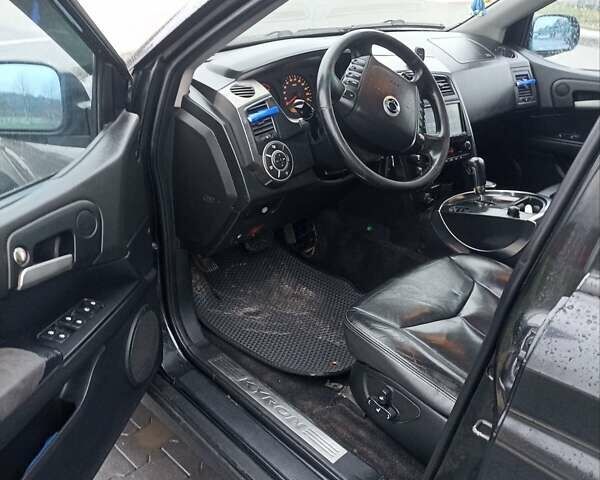 Чорний Cанг Йонг Kyron, об'ємом двигуна 2 л та пробігом 282 тис. км за 6500 $, фото 17 на Automoto.ua