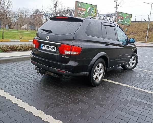 Чорний Cанг Йонг Kyron, об'ємом двигуна 2 л та пробігом 282 тис. км за 6500 $, фото 2 на Automoto.ua