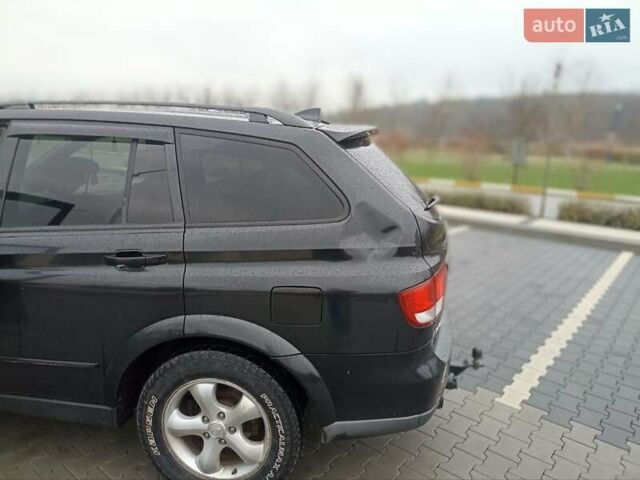 Чорний Cанг Йонг Kyron, об'ємом двигуна 2 л та пробігом 282 тис. км за 6500 $, фото 7 на Automoto.ua