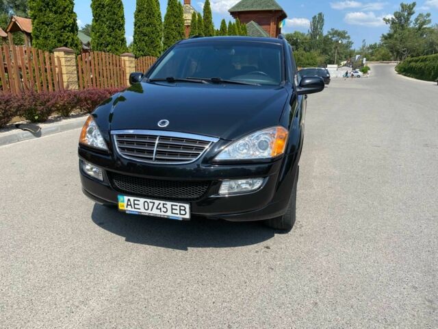 Чорний Cанг Йонг Kyron, об'ємом двигуна 2 л та пробігом 162 тис. км за 7200 $, фото 1 на Automoto.ua