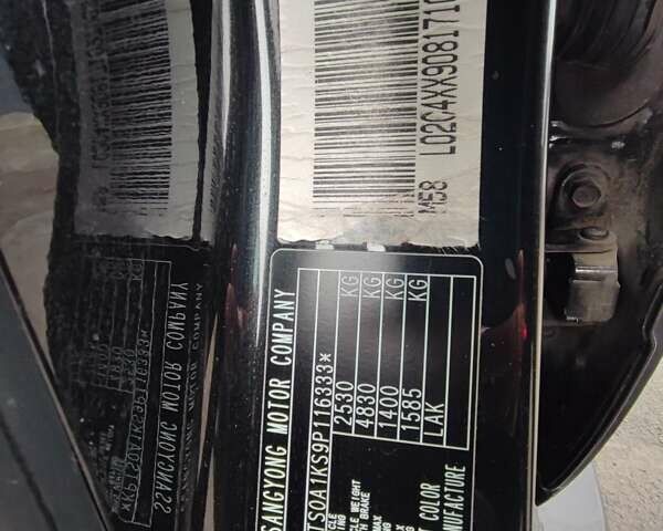 Чорний Cанг Йонг Kyron, об'ємом двигуна 2 л та пробігом 62 тис. км за 8500 $, фото 16 на Automoto.ua