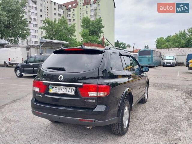 Чорний Cанг Йонг Kyron, об'ємом двигуна 2 л та пробігом 220 тис. км за 5999 $, фото 2 на Automoto.ua