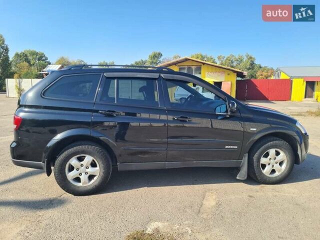 Чорний Cанг Йонг Kyron, об'ємом двигуна 2 л та пробігом 133 тис. км за 10000 $, фото 8 на Automoto.ua