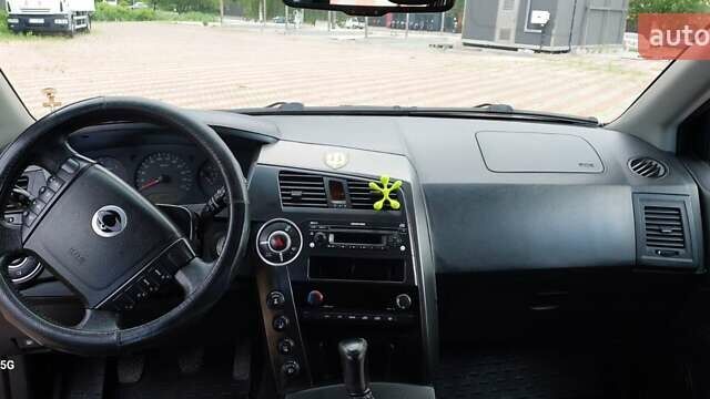 Черный Cанг Йонг Кирон, объемом двигателя 2 л и пробегом 262 тыс. км за 7500 $, фото 12 на Automoto.ua