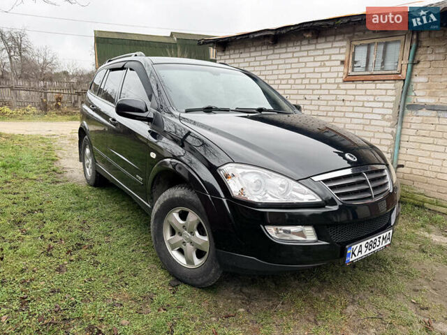 Чорний Cанг Йонг Kyron, об'ємом двигуна 2.3 л та пробігом 113 тис. км за 7500 $, фото 1 на Automoto.ua