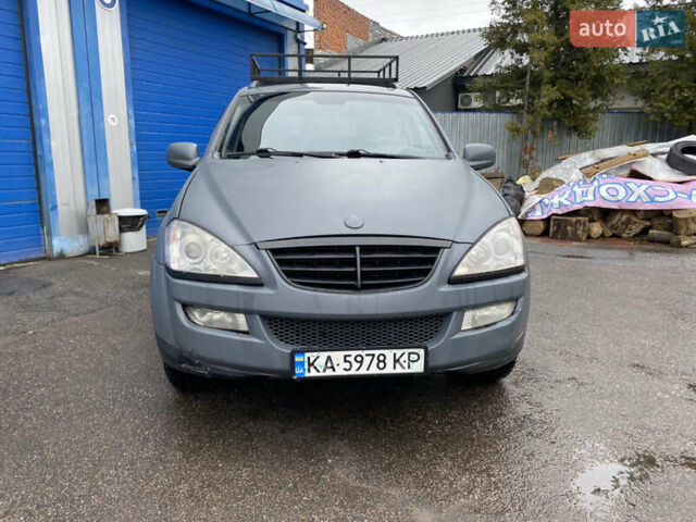 Чорний Cанг Йонг Kyron, об'ємом двигуна 2 л та пробігом 220 тис. км за 5000 $, фото 1 на Automoto.ua