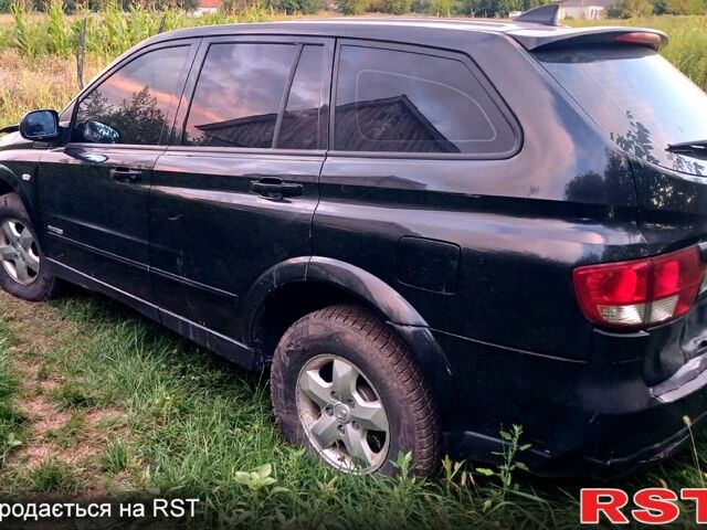 Черный Cанг Йонг Кирон, объемом двигателя 2 л и пробегом 378 тыс. км за 3000 $, фото 2 на Automoto.ua