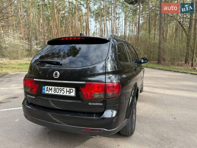 Черный Cанг Йонг Кирон, объемом двигателя 2 л и пробегом 150 тыс. км за 8300 $, фото 10 на Automoto.ua