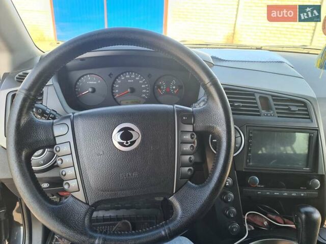 Чорний Cанг Йонг Kyron, об'ємом двигуна 2 л та пробігом 133 тис. км за 10000 $, фото 17 на Automoto.ua