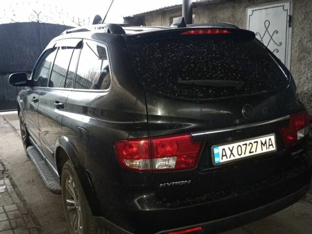 Чорний Cанг Йонг Kyron, об'ємом двигуна 2 л та пробігом 170 тис. км за 7900 $, фото 1 на Automoto.ua