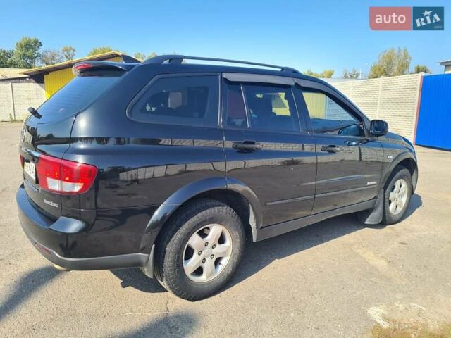 Чорний Cанг Йонг Kyron, об'ємом двигуна 2 л та пробігом 133 тис. км за 10000 $, фото 7 на Automoto.ua