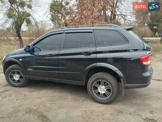 Cанг Йонг Kyron 2010 у Лубнах на Automoto.ua Чорний Cанг Йонг Kyron, об'ємом двигуна 2 л та пробігом 142 тис. км за 8600 $, фото 2 на Automoto.ua
