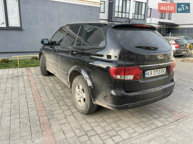 Чорний Cанг Йонг Kyron, об'ємом двигуна 2 л та пробігом 320 тис. км за 6700 $, фото 5 на Automoto.ua