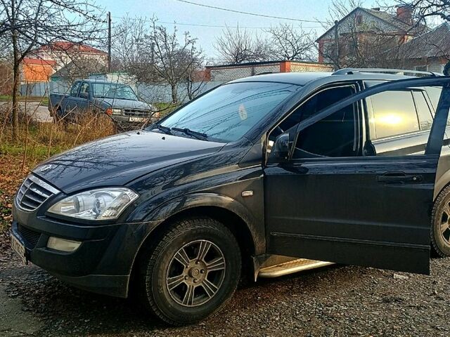 Чорний Cанг Йонг Kyron, об'ємом двигуна 2.3 л та пробігом 162 тис. км за 6500 $, фото 4 на Automoto.ua