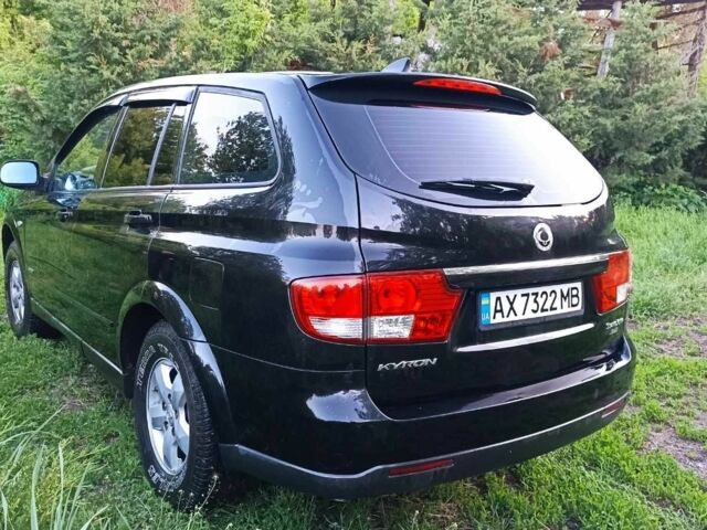 Черный Cанг Йонг Кирон, объемом двигателя 2.3 л и пробегом 160 тыс. км за 5500 $, фото 2 на Automoto.ua