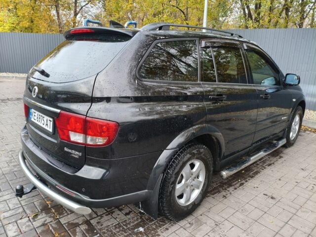 Черный Cанг Йонг Кирон, объемом двигателя 2 л и пробегом 50 тыс. км за 9750 $, фото 2 на Automoto.ua