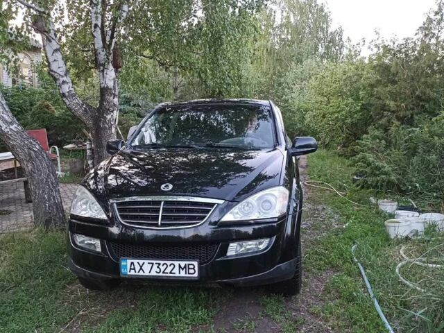 Черный Cанг Йонг Кирон, объемом двигателя 2.3 л и пробегом 160 тыс. км за 5500 $, фото 1 на Automoto.ua