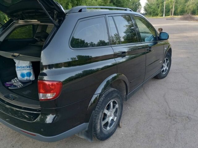Черный Cанг Йонг Кирон, объемом двигателя 2.3 л и пробегом 160 тыс. км за 6500 $, фото 2 на Automoto.ua