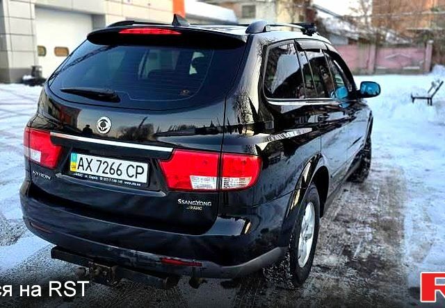 Чорний Cанг Йонг Kyron, об'ємом двигуна 2 л та пробігом 300 тис. км за 6000 $, фото 3 на Automoto.ua