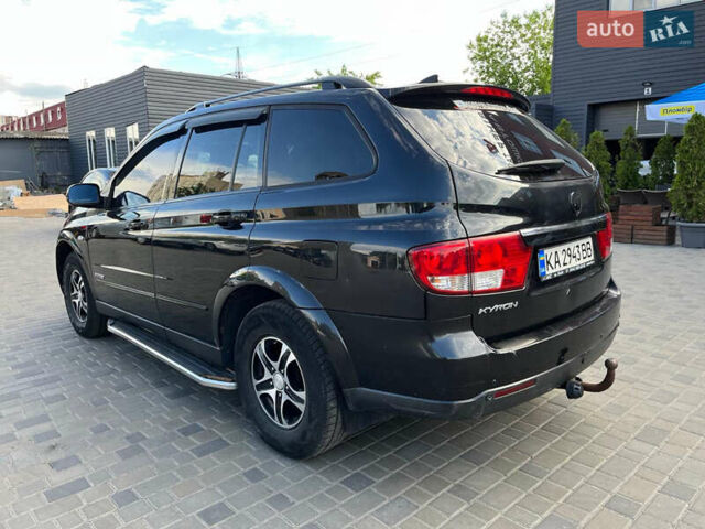 Черный Cанг Йонг Кирон, объемом двигателя 2 л и пробегом 177 тыс. км за 8700 $, фото 2 на Automoto.ua