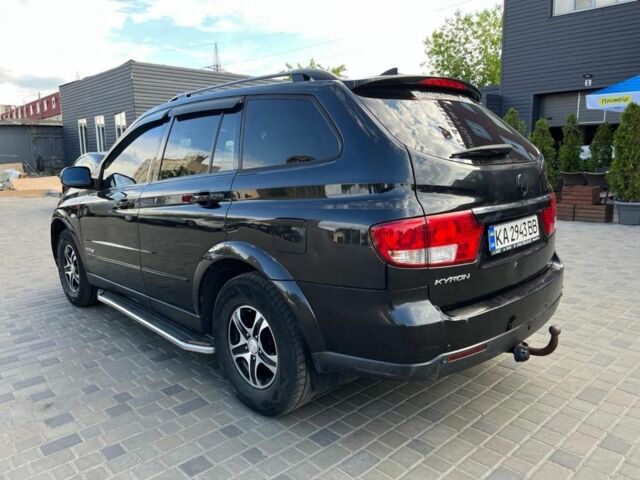 Чорний Cанг Йонг Kyron, об'ємом двигуна 2 л та пробігом 177 тис. км за 10000 $, фото 2 на Automoto.ua