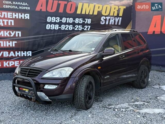 Фіолетовий Cанг Йонг Kyron, об'ємом двигуна 2 л та пробігом 337 тис. км за 5350 $, фото 3 на Automoto.ua