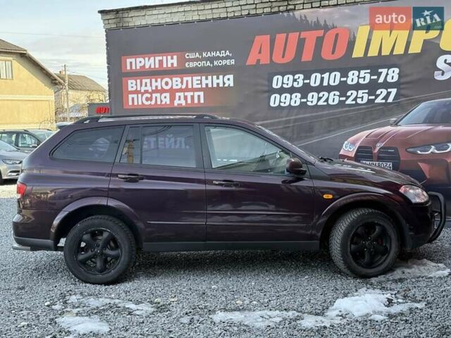 Фіолетовий Cанг Йонг Kyron, об'ємом двигуна 2 л та пробігом 337 тис. км за 5350 $, фото 9 на Automoto.ua