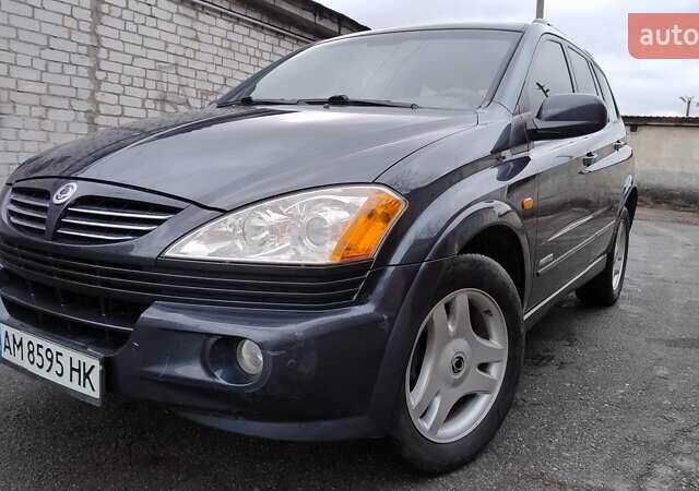 Сірий Cанг Йонг Kyron, об'ємом двигуна 2 л та пробігом 289 тис. км за 4999 $, фото 8 на Automoto.ua