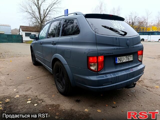 Сірий Cанг Йонг Kyron, об'ємом двигуна 2 л та пробігом 293 тис. км за 4999 $, фото 5 на Automoto.ua