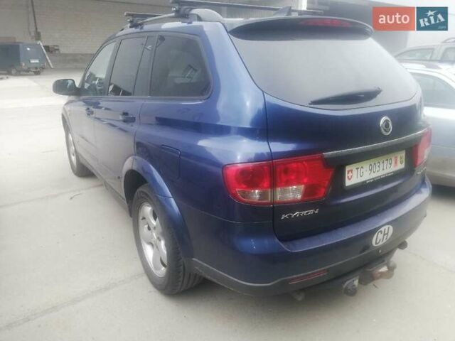 Синий Cанг Йонг Кирон, объемом двигателя 2.7 л и пробегом 172 тыс. км за 8500 $, фото 2 на Automoto.ua