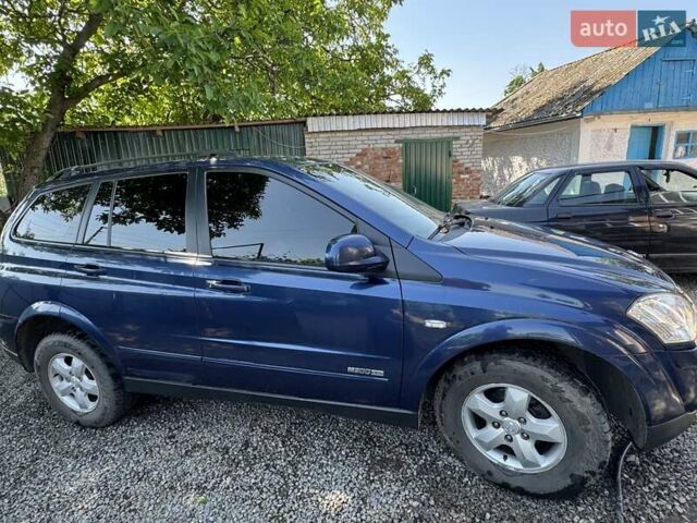 Синий Cанг Йонг Кирон, объемом двигателя 2 л и пробегом 152 тыс. км за 8000 $, фото 3 на Automoto.ua