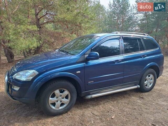 Синій Cанг Йонг Kyron, об'ємом двигуна 2.3 л та пробігом 159 тис. км за 8500 $, фото 3 на Automoto.ua