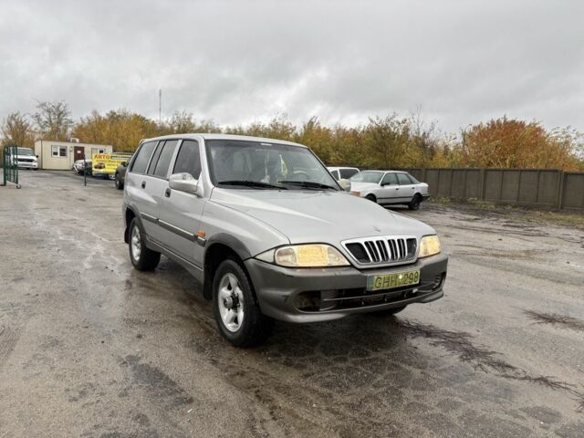 Cанг Йонг Муссо 2001 в Вольнянске на Automoto.ua Серый Cанг Йонг Муссо, объемом двигателя 2.9 л и пробегом 380 тыс. км за 3250 $, фото 1 на Automoto.ua