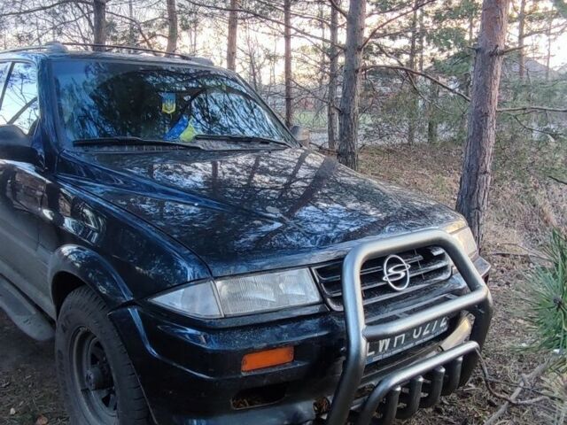 Синій Cанг Йонг Муссо, об'ємом двигуна 0 л та пробігом 340 тис. км за 4122 $, фото 1 на Automoto.ua