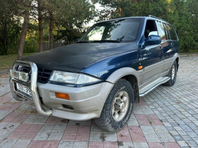 Синій Cанг Йонг Муссо, об'ємом двигуна 3 л та пробігом 258 тис. км за 2350 $, фото 3 на Automoto.ua