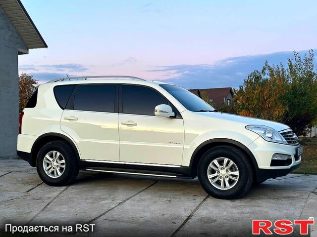 Белый Cанг Йонг Рекстон, объемом двигателя 2.7 л и пробегом 266 тыс. км за 12500 $, фото 4 на Automoto.ua