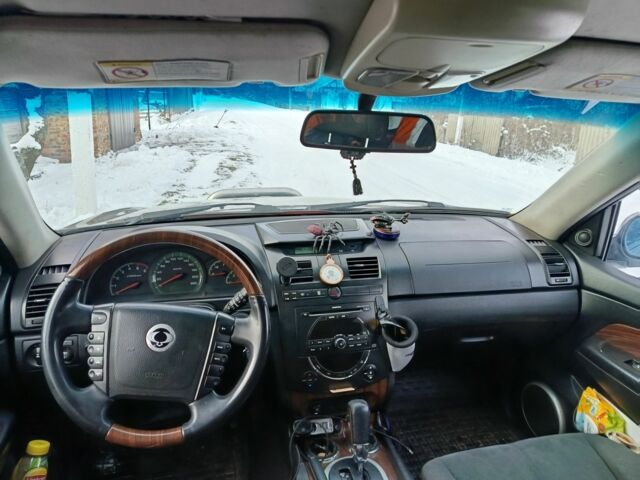 Черный Cанг Йонг Рекстон, объемом двигателя 2.7 л и пробегом 340 тыс. км за 7300 $, фото 3 на Automoto.ua