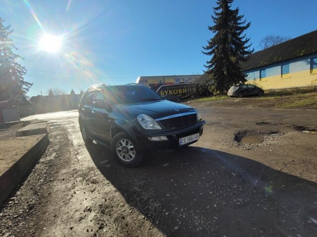 Чорний Cанг Йонг Rexton, об'ємом двигуна 2.3 л та пробігом 270 тис. км за 4509 $, фото 10 на Automoto.ua