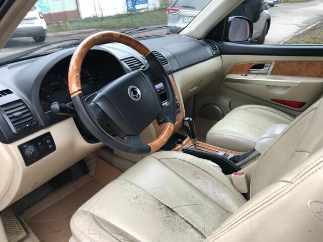 Черный Cанг Йонг Рекстон, объемом двигателя 2.7 л и пробегом 175 тыс. км за 4700 $, фото 2 на Automoto.ua