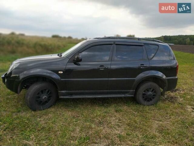 Черный Cанг Йонг Рекстон, объемом двигателя 2.7 л и пробегом 380 тыс. км за 7500 $, фото 9 на Automoto.ua