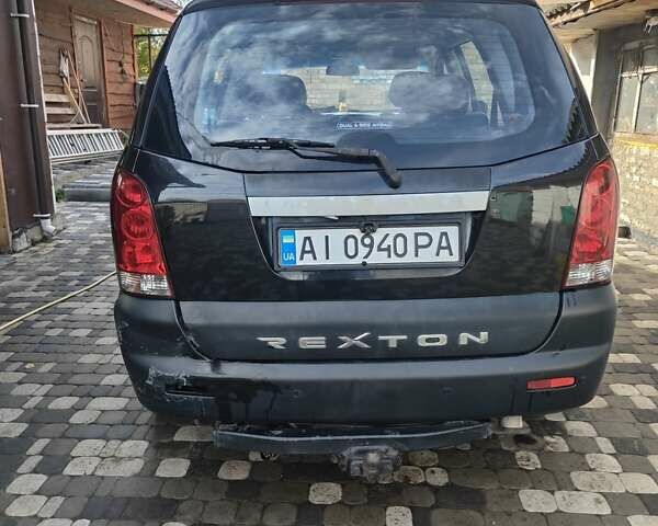 Cанг Йонг Рекстон 2005 в Киеве на Automoto.ua Черный Cанг Йонг Рекстон, объемом двигателя 2.7 л и пробегом 300 тыс. км за 6800 $, фото 7 на Automoto.ua